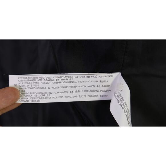 Zara Men's Navy Blue Sharkskin Shiny 2-Btn Slim Fit Suit 38R - Picture 9 of 10